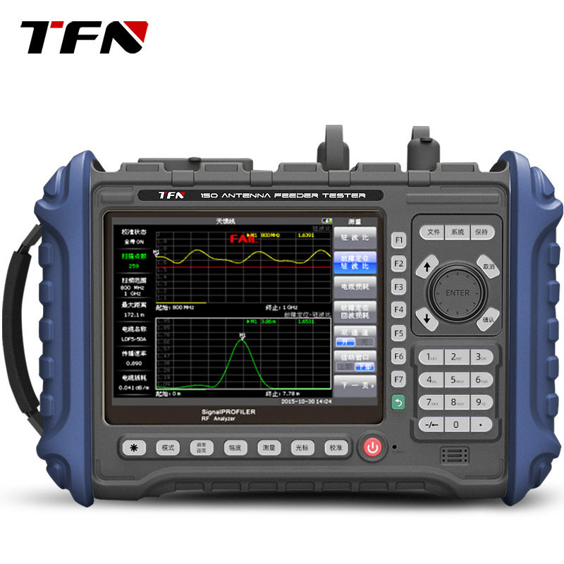 TFN 150H 天馈线驻波比测试仪 手持式电缆与天线分析仪 2MHz-6GHz