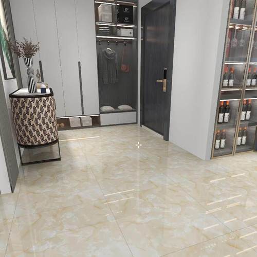 广东黄色玉石瓷砖地砖x客厅通体大理石防滑地板砖亮光墙砖