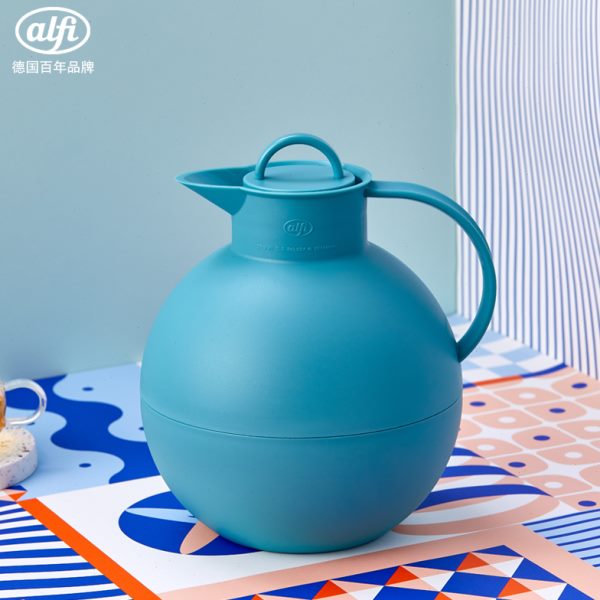 alfi德国爱丽飞保温水壶家用热水壶保温瓶玻璃内胆欧式咖啡暖壶1L