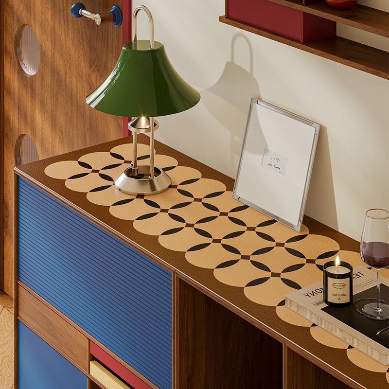 瓦西里中古包豪斯餐边柜电视柜保护垫防烫防水防尘防油盖布定制