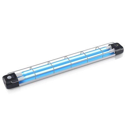 格美斯紫外线消毒灯医疗杀菌灯幼儿园灭菌灯双管配防爆网紫外线灯