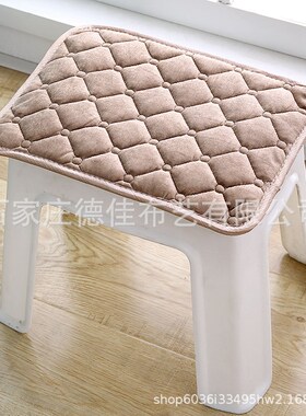 蓝色餐椅坐垫圆形方形圆垫椅垫小方凳垫小圆防滑坐垫定