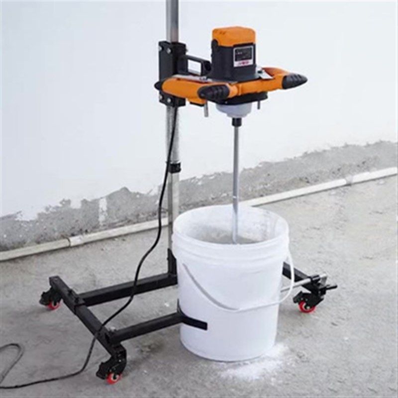 电动工业搅拌机支架水泥涂料油漆腻子粉大功率飞机钻打浆器打灰机