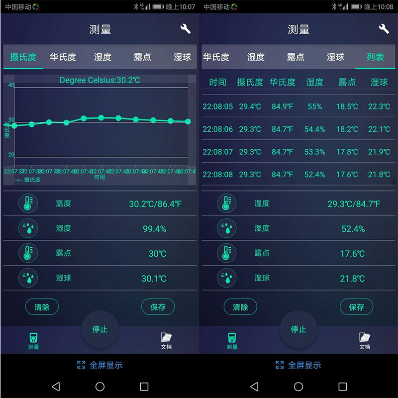 标智GMB高灵敏数字温湿度工业高精度温度湿度计温湿表带