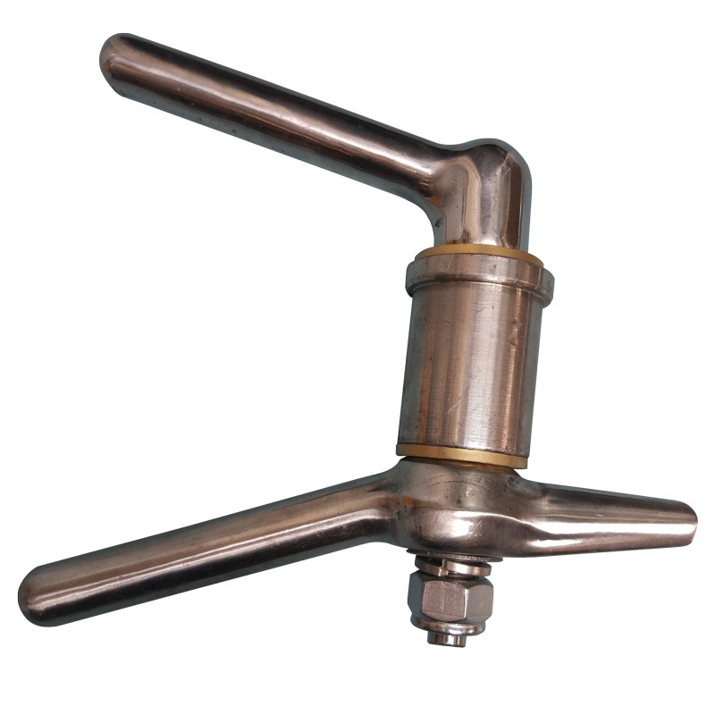 不锈钢爪型门把手船用铸铁水密门拉手舱门关把手IMP91单孔