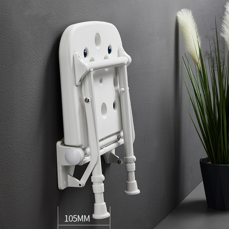 浴室折叠凳淋浴座椅卫生间墙壁挂式防滑老年人孕妇厕所洗澡坐