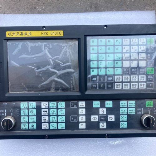 杭州正嘉数控HZK640TC系统,拆机一个,双通道两轴系统,