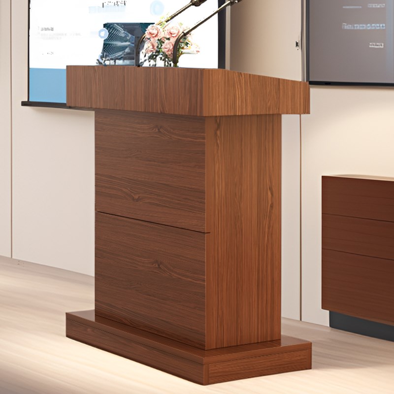 演讲台发言台简约现代多媒体小讲台班用J讲课桌培训台主持台接待