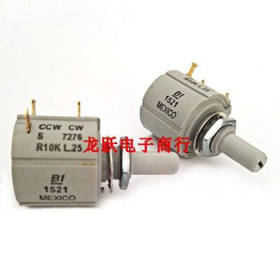 MEXICO原装进口CCW CW S7276R5KL.25塑料柄线绕5K10K多圈电位器