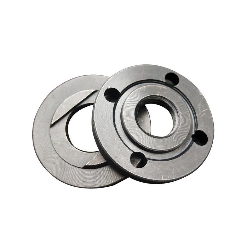 磨光机压片配件角磨机夹板夹板手砂轮加厚垫片150角磨机压板125