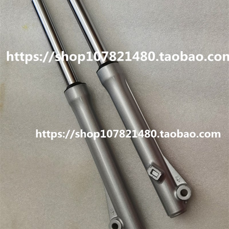 适用铃木摩托车畅迪110前减震 FW110前减震器 避震器前叉碟刹鼓刹