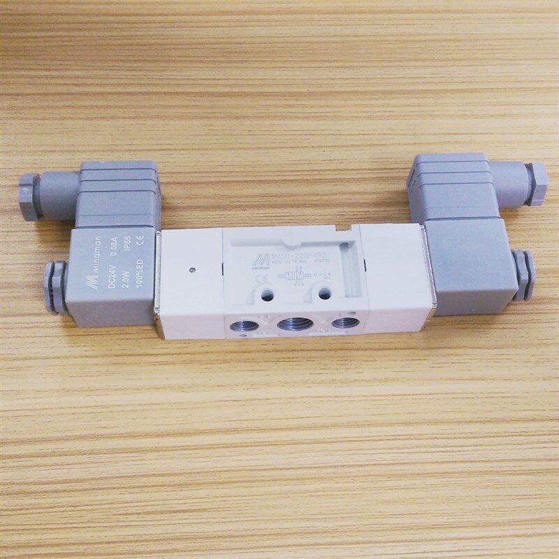 MVSC-220-4E2金器电磁阀AC220V双线圈DC24V气动开关Mindman原装12
