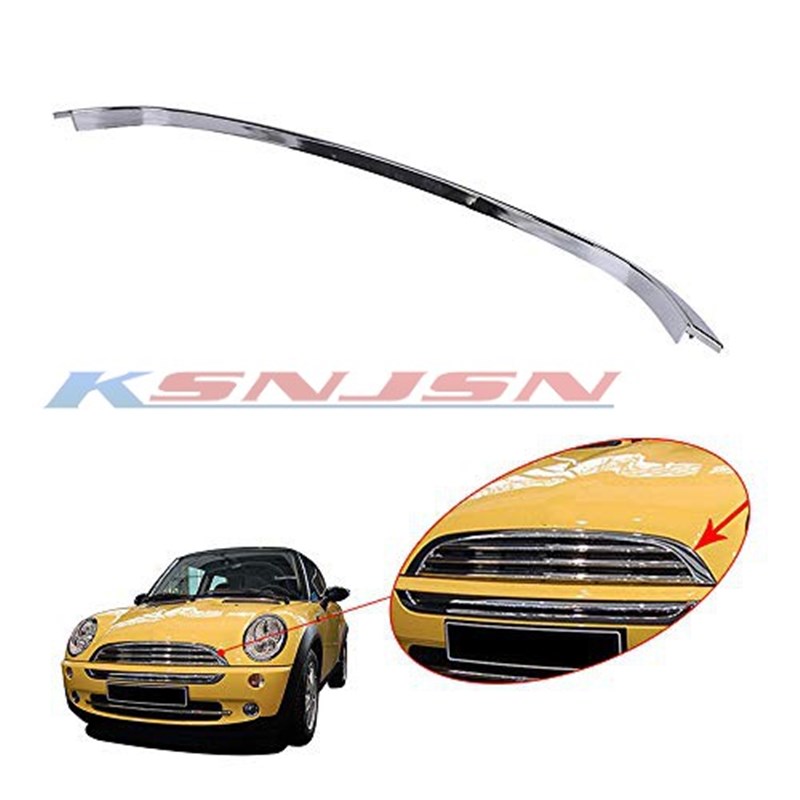 mini cooper R55 R56 R57 R 58前机盖上饰条 机盖前电镀条