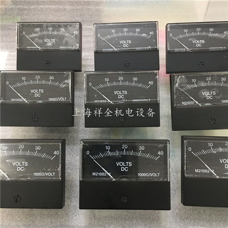 国产代用横河电流表电压表 电焊机指示表M21002-2 DC40V FS40V