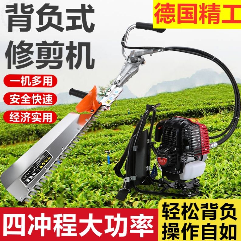 德国进口绿篱机汽油背负式茶树茶叶修剪机采茶机绿化修剪粗枝机新