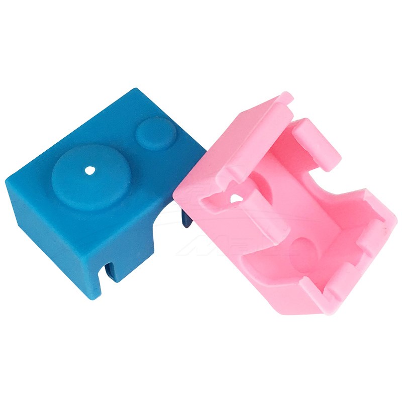 3D打印机配件新款 E3D-V6 PT100 硅胶套 耐高温保护套颜色多样