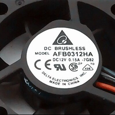 原装台达3CM 3010 AFB0312HA DC12V 0.15A 两线 三线测速风扇