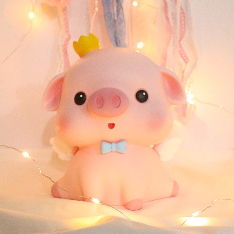 创意卡通防摔小猪存钱罐摔不坏超大储钱罐大号可进可出儿童储蓄罐