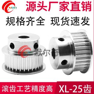 20mm 内孔5 6.35 25齿 BF型 同步轮 铝合金 槽宽16mm