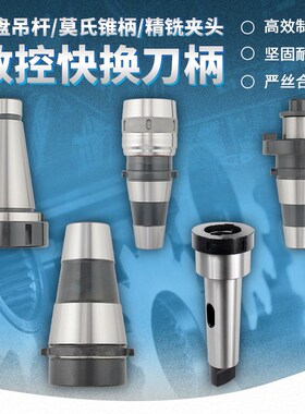 JXT25-50快换铣夹头52K62W53K63W铣床吊杆NT50MTA5MTA6公制80刀柄