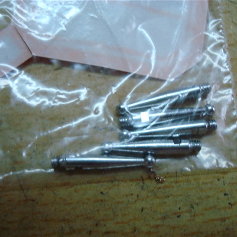 特价量具配件 正品机械成量杠杆百分表千分表测头M1.6球头2.0测针