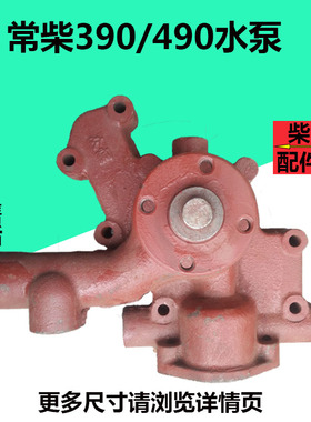 全柴490T水泵ZN485T常柴490BT常柴485G常柴390T水泵ZN485Q水泵