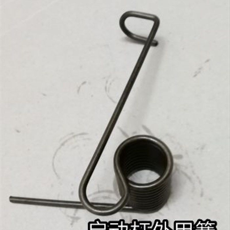 CG125珠江125幸福外用启动打火弹簧启动杆外用弹簧摩托车弹簧