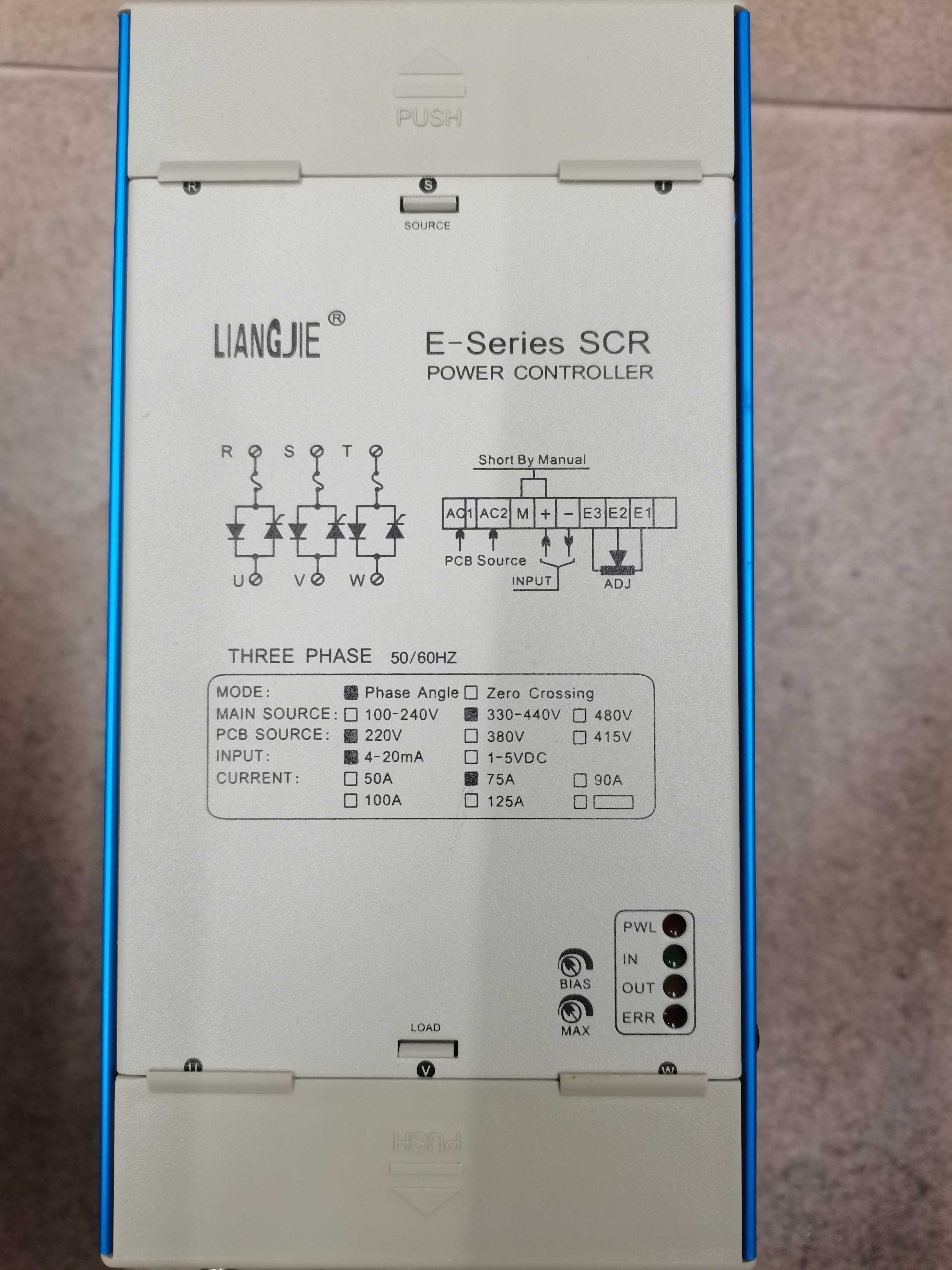 LJE-3P-380V75A-2 LJE-3P-380V75A 220V SCR电力控制器 LIANGJIE