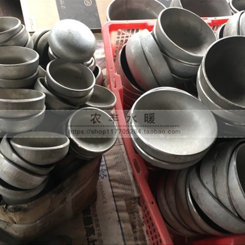 304 不锈钢椭圆形焊接封头304  内外镜面抛光椭圆管帽直销