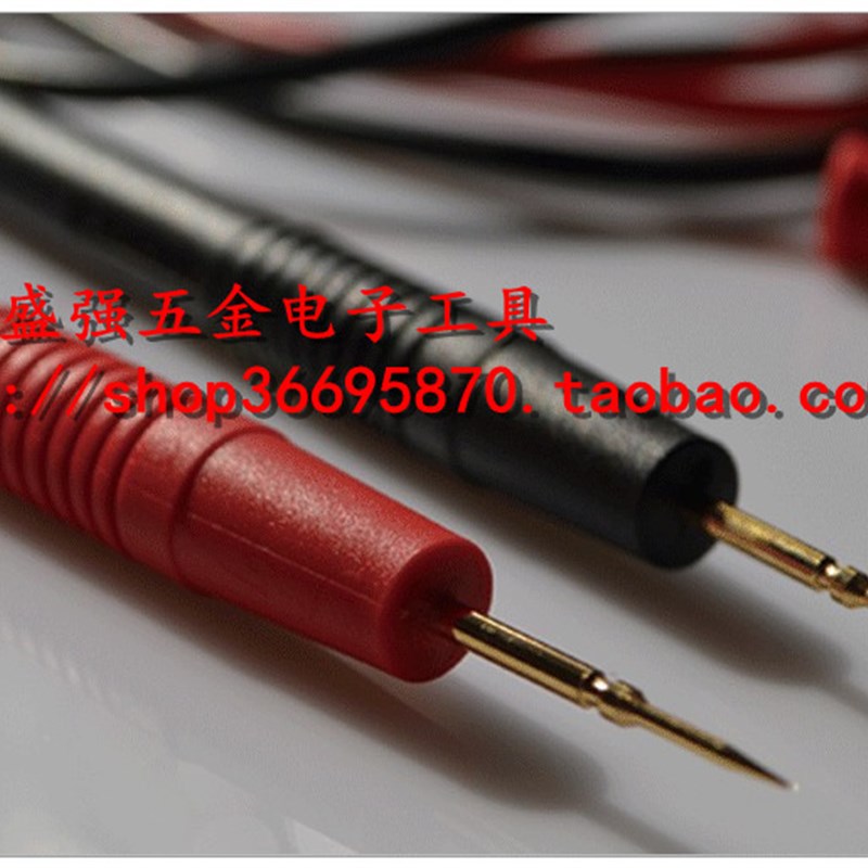 数字万用电表特尖表笔 表棒 测试线 万能表特尖表笔线 1000V 10A