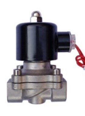 2W-160-10B 不锈钢电磁阀DN10 3分 油阀 气阀AC220V DC24V DC12V
