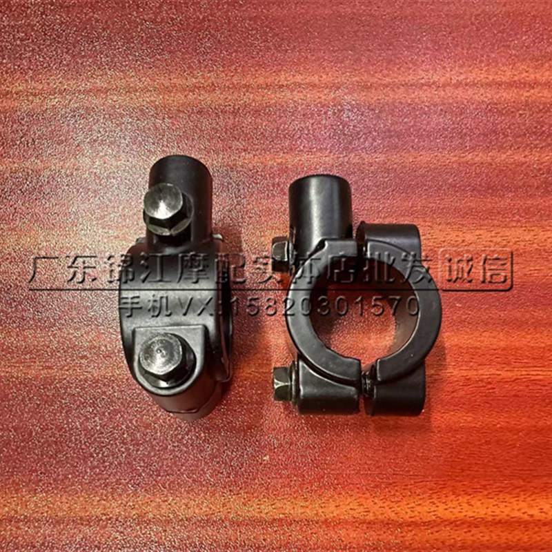 贝纳利502C 752S 幼狮150/250/500飓风302后视镜反光镜座底座固座