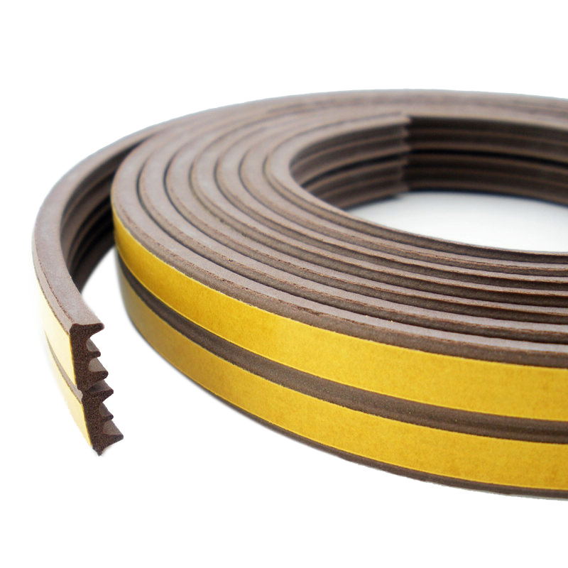 迪福德 门窗密封条衣柜子卧室木门缝防撞 D E I型隔音条防风防虫