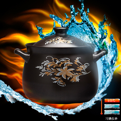 砂锅电磁炉专用炖锅家用陶瓷煲仔饭小沙锅明火适用煲汤熬中药沙煲