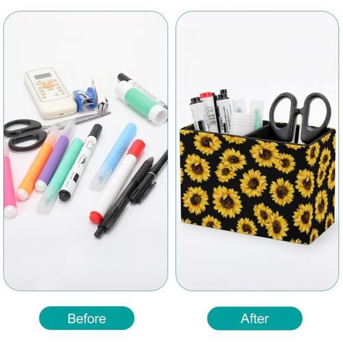 手工PU革笔筒公桌书房创意笔桶学生桌面摆件文具收纳盒