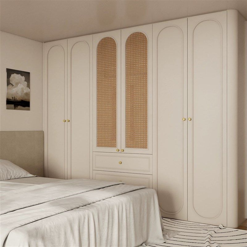 重庆走入式衣柜现代简约定制厨柜餐边柜卧室衣帽间全屋柜子组合柜