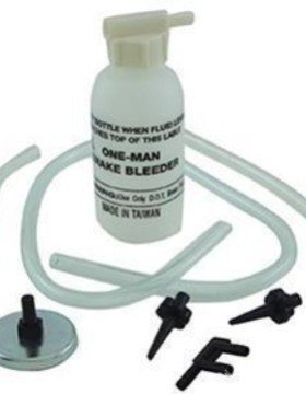 机油瓶,刹车油吸罐 One Man Brake Bleeder Kit
