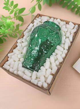 绿道厂家直供56升125升绿色环保生物基可降解淀粉泡沫填充防震