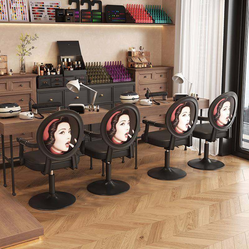 电脑椅家用升降旋转宿舍书房书桌主播直播靠背椅梳妆化妆台凳椅子