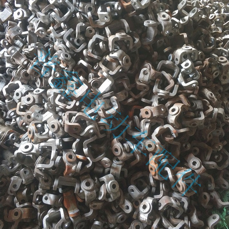 电动四轮车前桥羊角哈头法兰轮芯悬架式前轮轮毂头电动四轮车配件