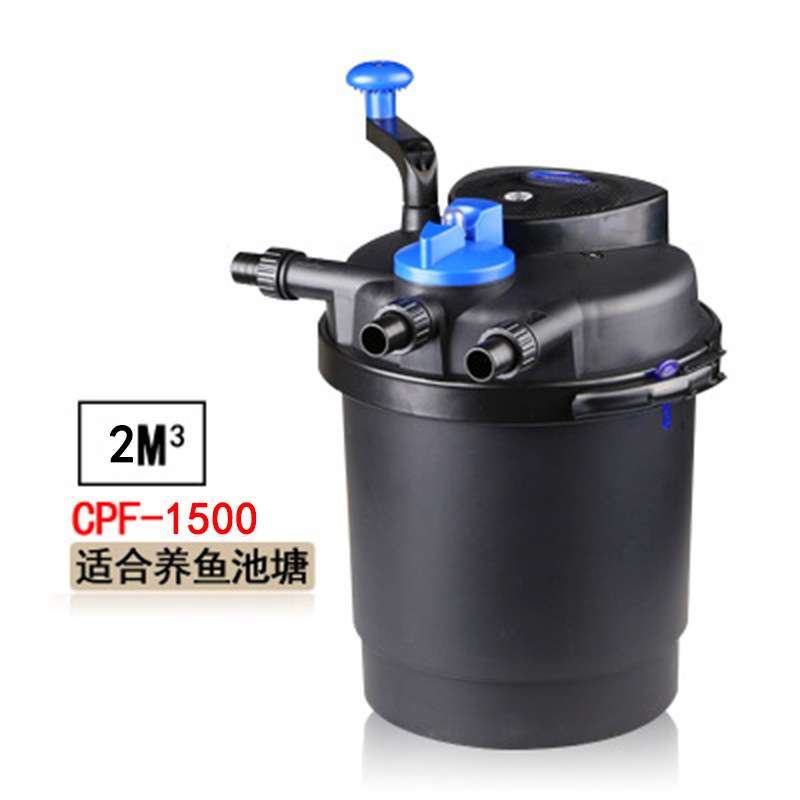 森森过滤桶 小型大型鱼池过滤系统过滤器水族排便排污净化过滤桶