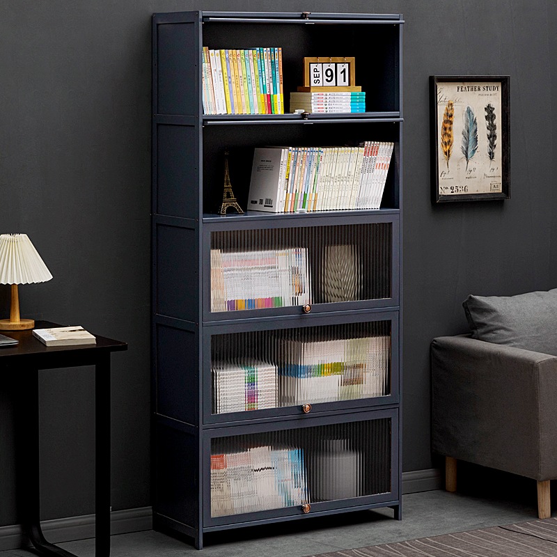 书架落地b书柜子桌面上置物架儿童收纳客厅简易展示储物多层