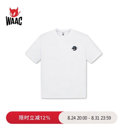 WAAC小恶魔官方春夏男士高尔夫服装CREWNECK SS TOP短袖T恤