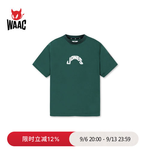 【JONES联名】WAAC小恶魔官方春夏男士高尔夫服装T恤短袖