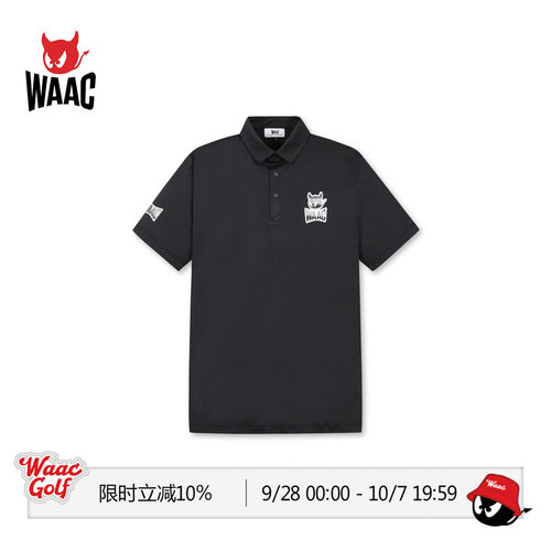 WAAC小恶魔官方春夏男士高尔夫服装POLO短袖