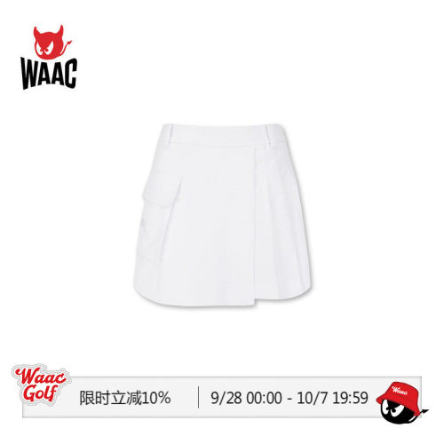WAAC小恶魔官方春夏女士高尔夫服装JONES PLEATED SHORTS裙裤