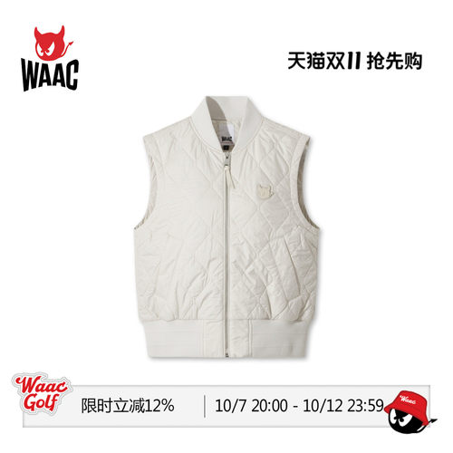 WAAC小恶魔官方早秋女士高尔夫服装sleeveless vest马甲