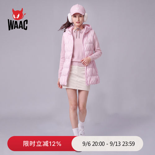 WAAC小恶魔官方女士高尔夫服装Niblick vest羽绒马甲