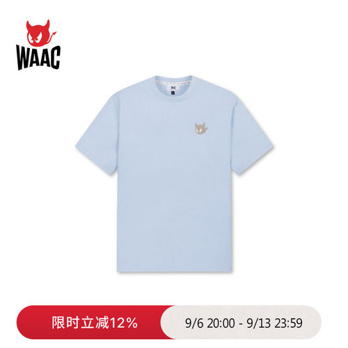 WAAC小恶魔官方春夏男士高尔夫服装T恤短袖