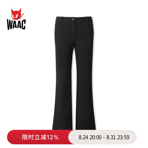 WAAC小恶魔官方早秋女士高尔夫服装TR boots cut pants长裤